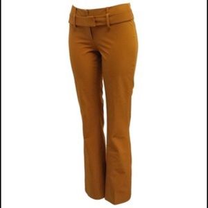 PRADA rust orange women's trouser pants