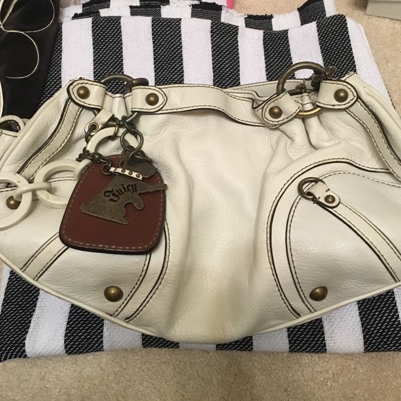 Juicy couture white purse