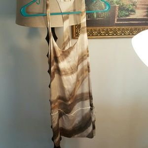 Silk swim coverup