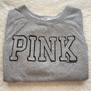 Victoria's Secret PINK gray sweatshirt
