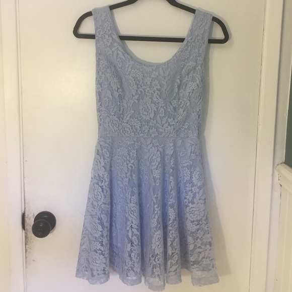 Lace Periwinkle Dress
