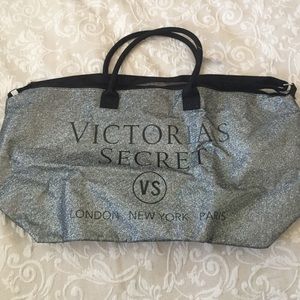 Glittery Victoria's Secret Beach/Travel Bag