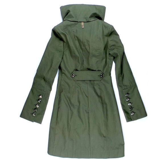 🛍️SOLD💳 Mackage Draped Collar Double Breasted - Picture 2 of 4