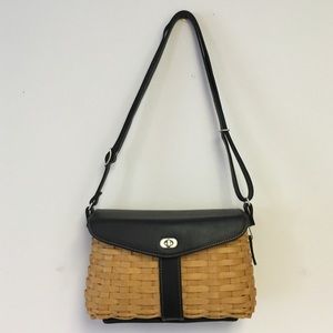 Longaberger hand made basket purse.