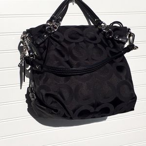 Coach Op Art Sateen Brooke Duffle