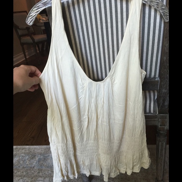 Diane von Furstenberg cream top