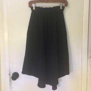 Black High Waisted Maxi Skirt