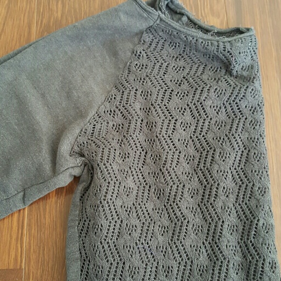 Crocheted sweater