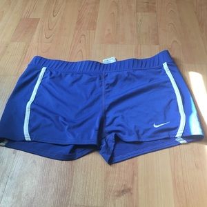 Blue Nike spandex !