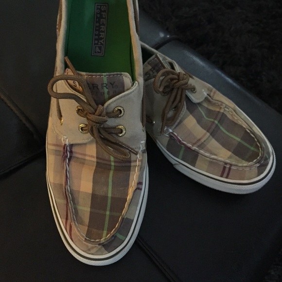 SALE‼️SPERRY :: Topsider Biscayne Plaid Boat Shoe