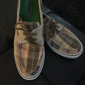 SALE‼️SPERRY :: Topsider Biscayne Plaid Boat Shoe