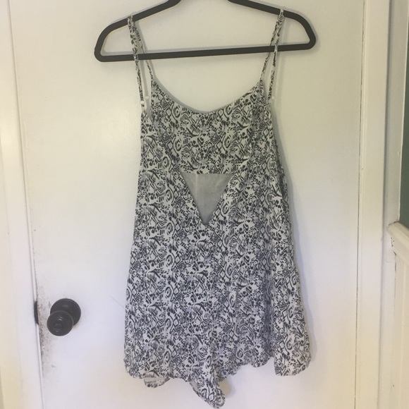 ROMPER WITH LOW BACK