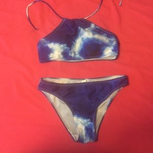 Two piece halter top bikini