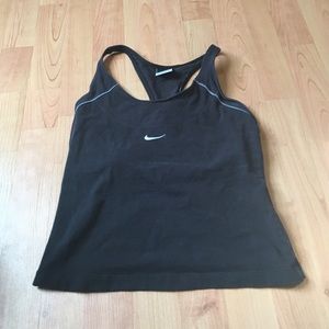 Black cotton Nike workout top!