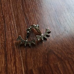 SALE Rhinestone Ear Jackets--classy and casual!