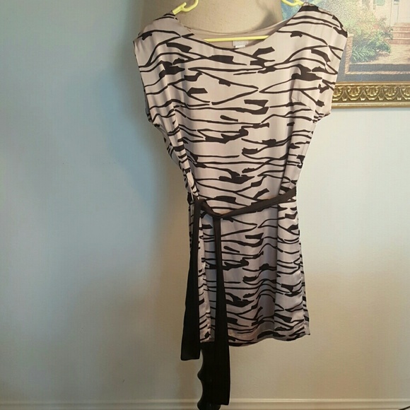 Boat neck silky dress