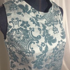 Jacquard shift dress, size 4