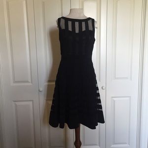 White House Black Market mesh dress