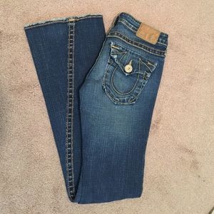 TRUE RELIGION Jeans - "Joey" Low Rise Size 27/33