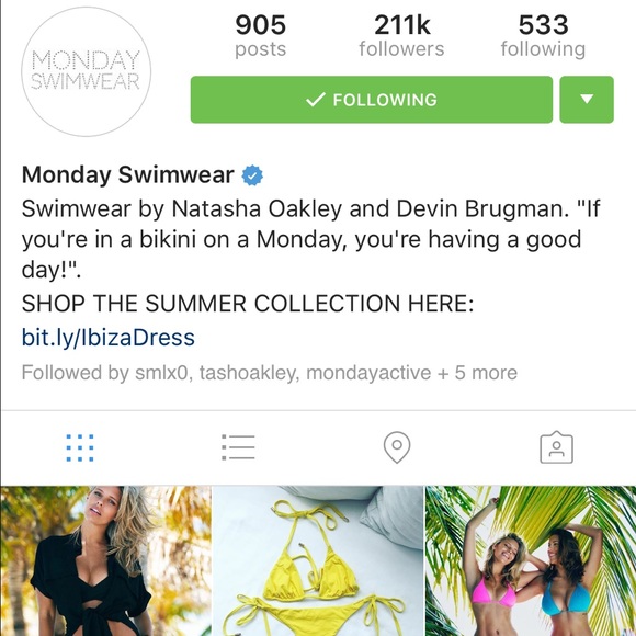 ISO MONDAY SWIMWEAR
