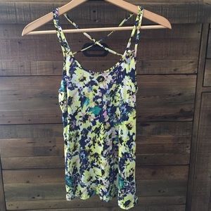 Floral tank top