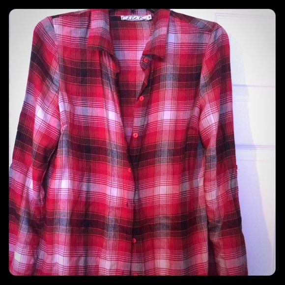 Chloe K button-down flannel!