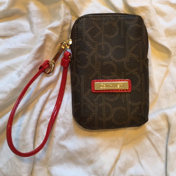 Calvin Klein Wristlet!