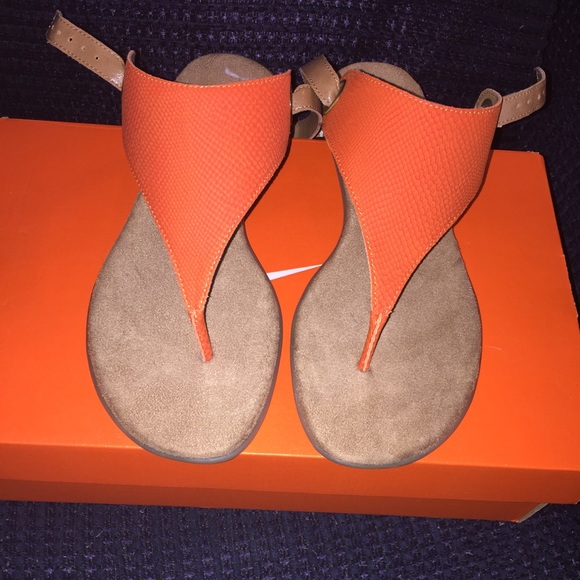 AEROSOLES Shoes - Orange sandals