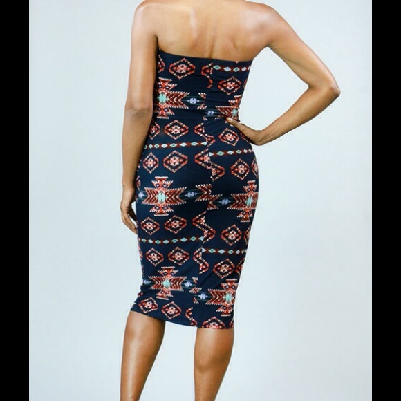 Aztec pattern dress. - Picture 2 of 2