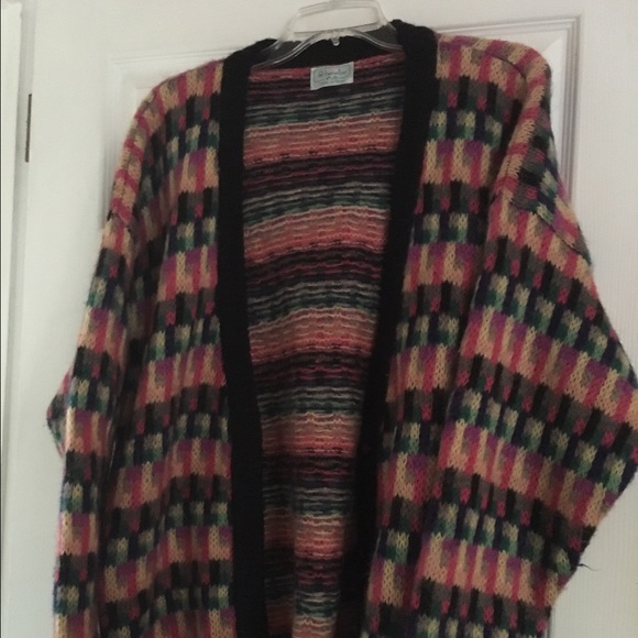 Benetton colorful wool sweater. - Picture 1 of 3