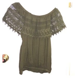 off the shoulder top