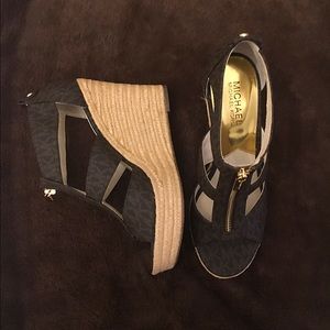 NWOT Michael Kors Platform Wedges