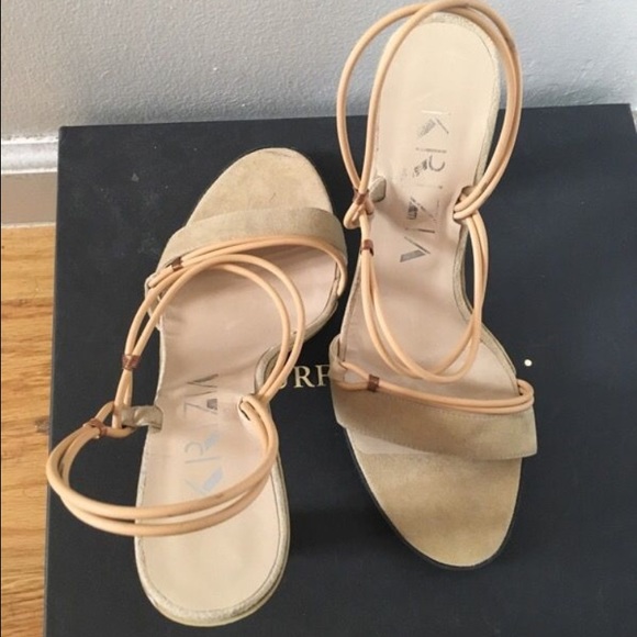 Krizia Milano Open Toe Heels - Picture 3 of 3