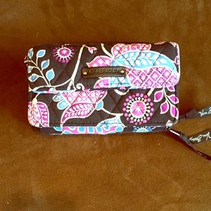 Alpine floral clutch