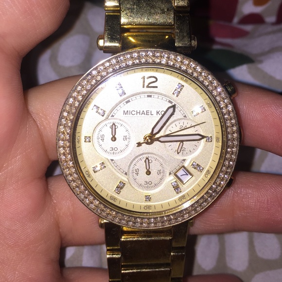 Rare Michael Kors Gold Watch