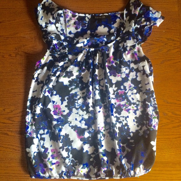 Express Flutter Sleeve Top