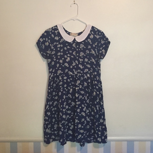 Urban Outfitters Peter Pan Baby Doll Dress