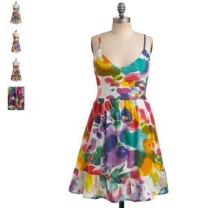 🎨ModCloth "Bloom Brightly" Dress🎨