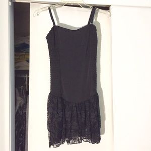 Free people lace frill dress