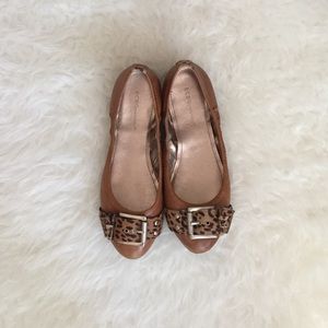 BCBGenerations flats size 8 brown leather
