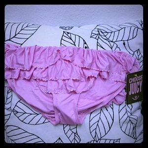 Juicy Couture layer cake ruffle bottom