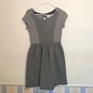 Urban Outfitters Eyelet Back Polka Dot Dress
