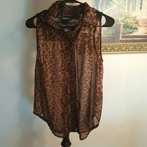 Leopard print shirt