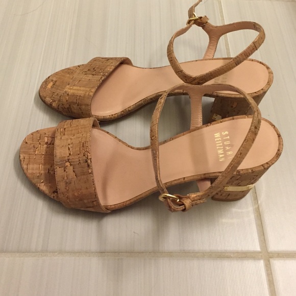 Stuart weitzman cork sandals - Picture 2 of 3