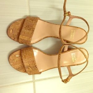 Stuart weitzman cork sandals
