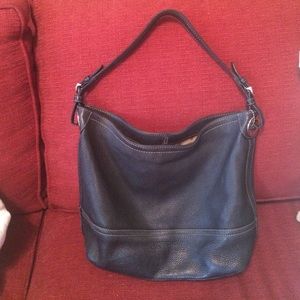 Coach soft leather shoulder bag