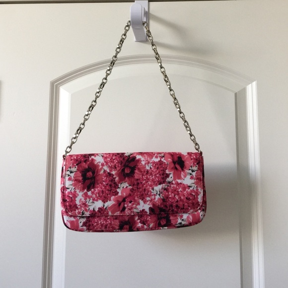 White House Black Market Floral shoulder bag