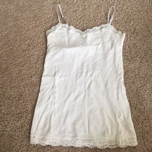 Aeropostale size medium white tank top