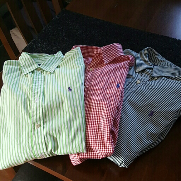 *****SOLD****Lot of Ralph Lauren button downs