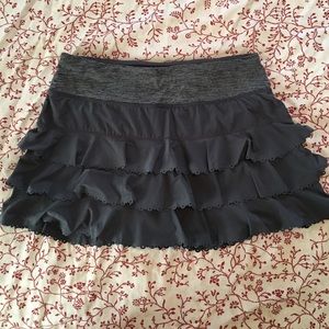 Tennis skirt with ball pocket